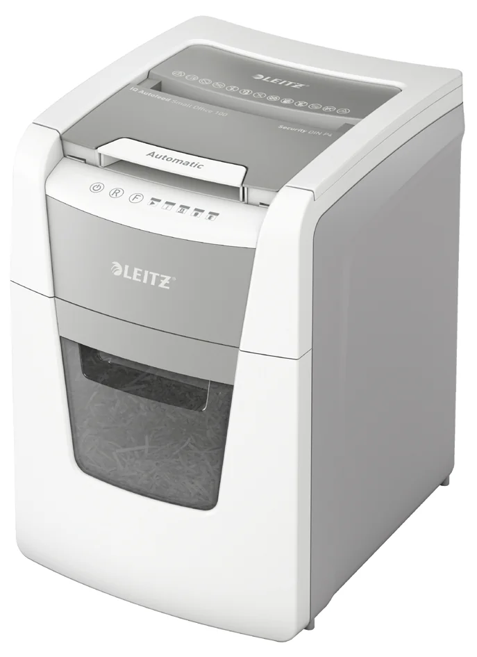 LEITZ Destructeur de documents IQ AutoFeed OfficePro 100 P4 - OEM 8011-00-00