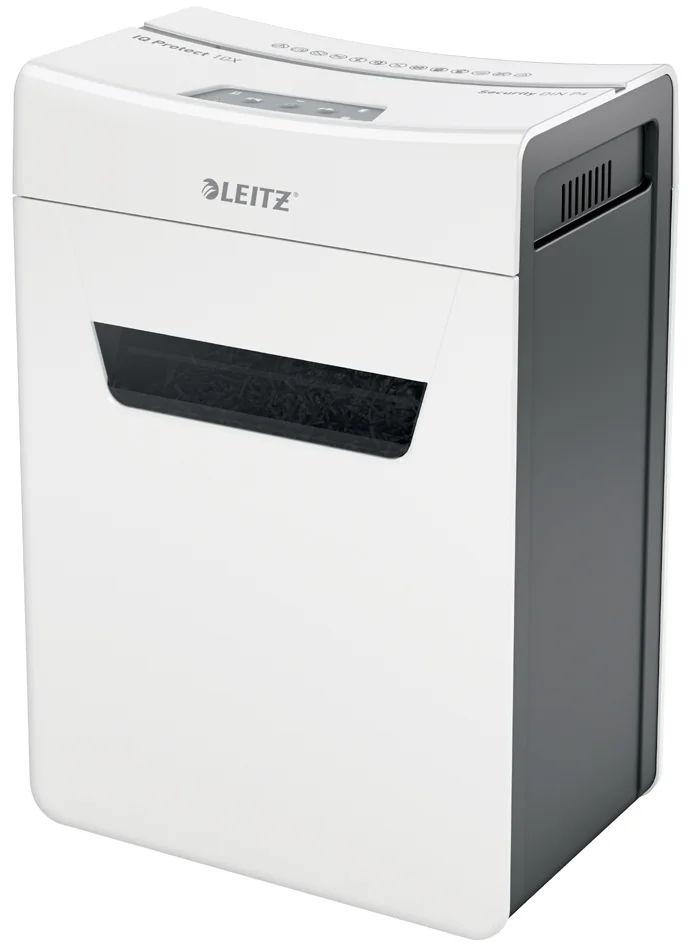 LEITZ Destructeur de documents IQ Protect Premium 10X, blanc - OEM 8092-00-00