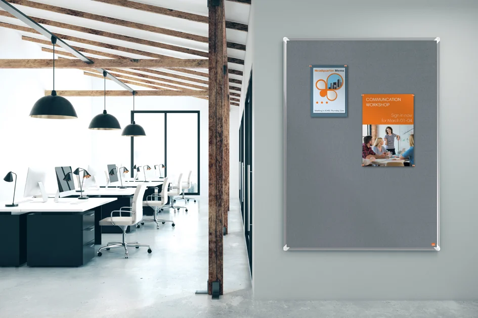 nobo Tableau d'affichage Essence, (L)1200 x (H)1200 mm, bleu - OEM 1915455 – Image 3