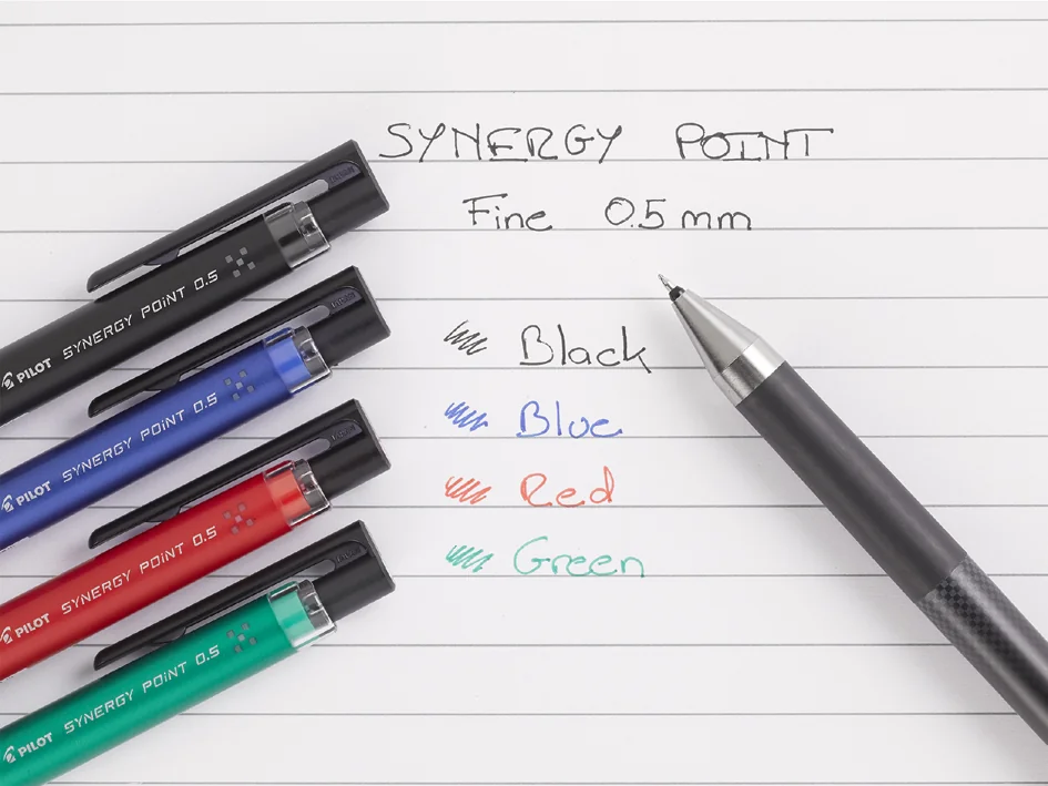 PILOT Recharge pour stylo roller SYNERGY POINT 0.5, bleu - OEM 585098