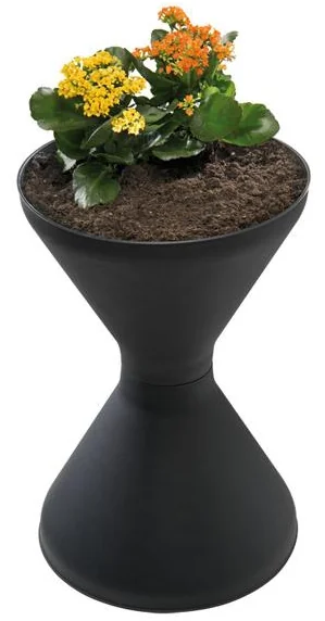 APS Cendrier sur pied DIABOLO, noir mat - OEM 574