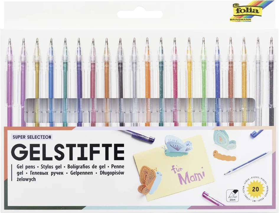 folia Stylo gel SUPER SELECTION, étui de 20 - OEM 1929