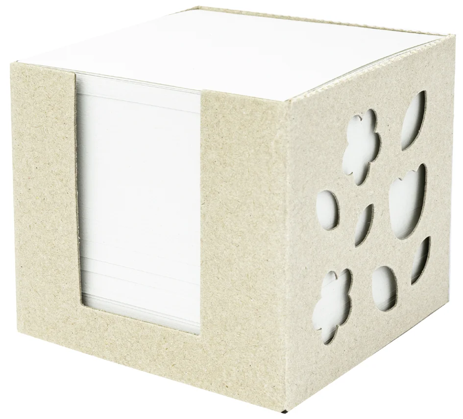 folia Bloc-notes 'Recycling', 90 x 90 x 90 mm, 650 feuilles - OEM 9910/R/E