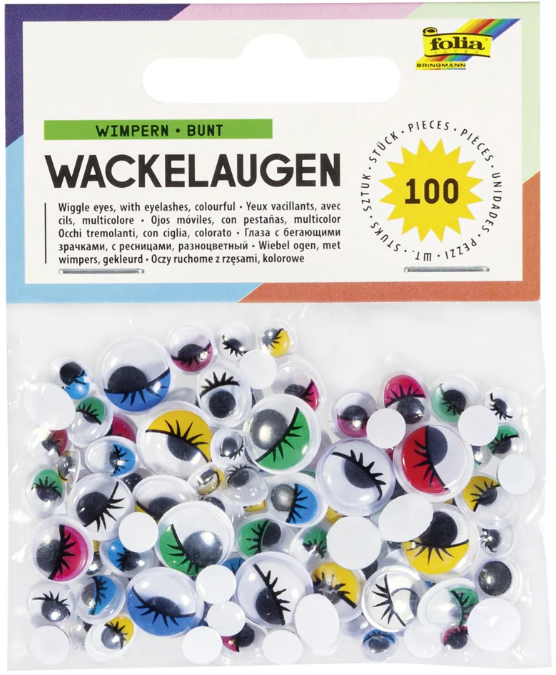 folia Oeil vacillant avec cils, non autocollant - OEM 7510