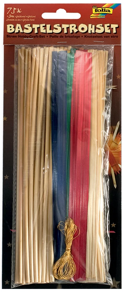 folia Kit de pailles de bricolage, 75 pièces, pailles + - OEM 9608