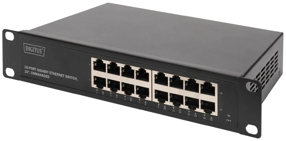DIGITUS Commutateur 10' Gigabit, 16 ports, unmanaged - OEM DN-80115