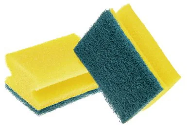 Scotch Brite Scotch-Brite Eponge universelle DELICATE, couleur:jaune/bleu - OEM 3100023022