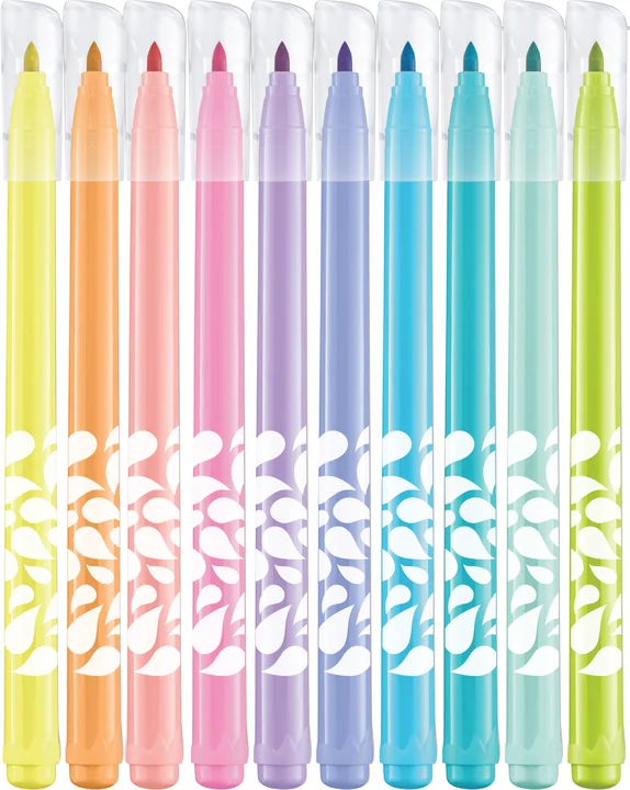 Maped Feutre COLOR'PEPS Pastel, étui carton de 10 - OEM 845469