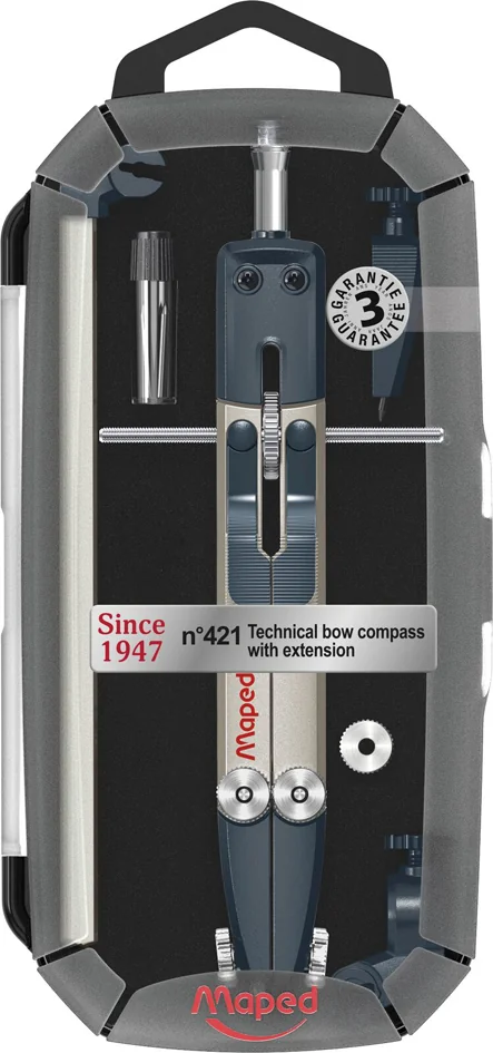 Maped Compas technique balustre avec rallonge No. 421 - OEM 198802
