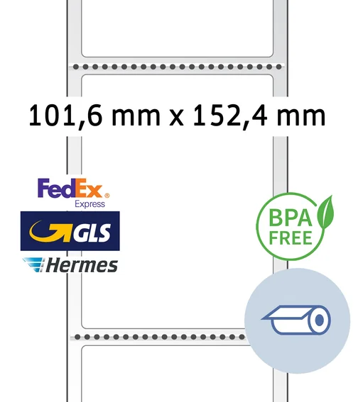 HERMA Etiquettes d'expédition thermiques, 103 x 199 mm - OEM 58301