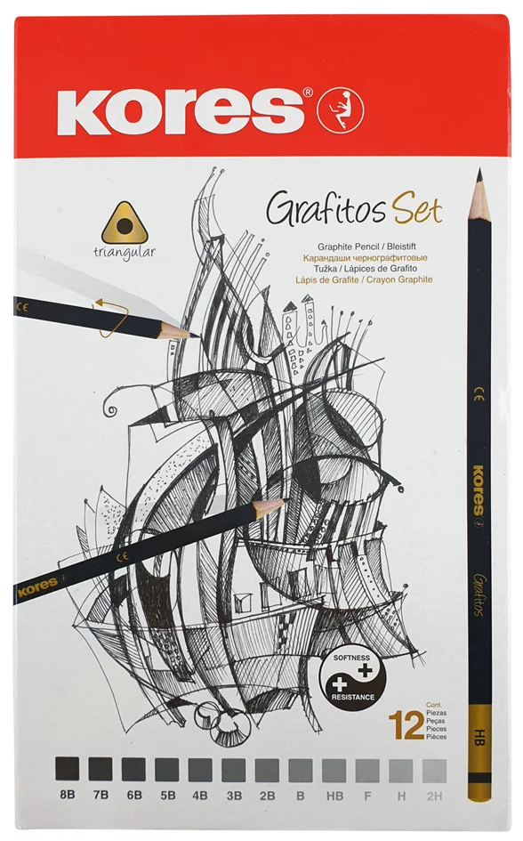 Kores Crayon à papier 'Grafitos - OEM BB92162