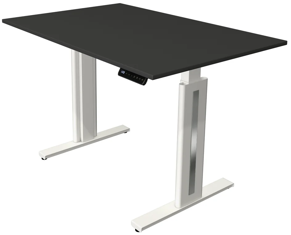 kerkmann Table de bureau assis-debout Move 3 fresh, blanc - OEM 10184810 – Image 2
