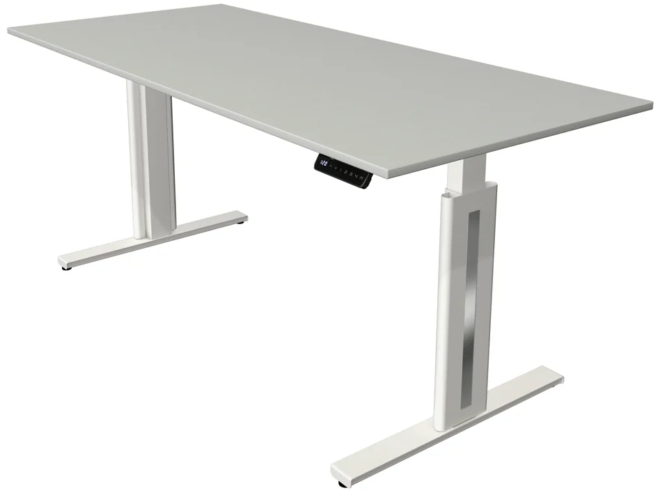kerkmann Table de bureau assis-debout Move 3 fresh, blanc - OEM 10184810 – Image 4