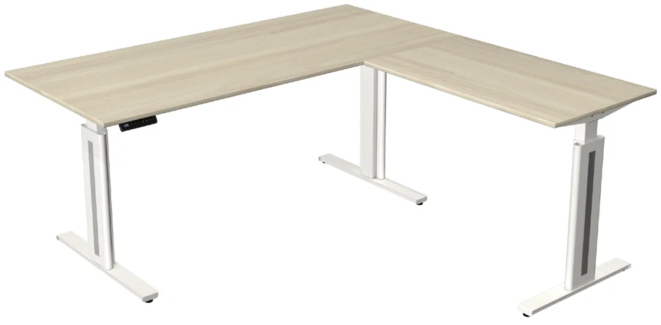 kerkmann Table de bureau assis-debout Move 3 fresh, graphite - OEM 10186412
