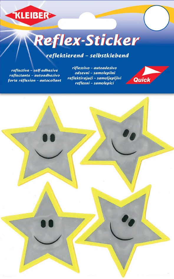KLEIBER Sticker réfléchissant 'Etoiles', argent - OEM 61184