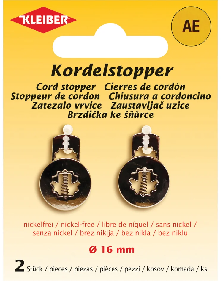 KLEIBER Stoppeur de cordon, métal, argent - OEM 71152