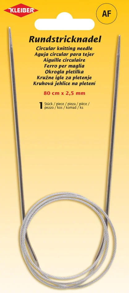KLEIBER Aiguille à tricoter circulaire, 800 mm x 4,5 mm - OEM 69955
