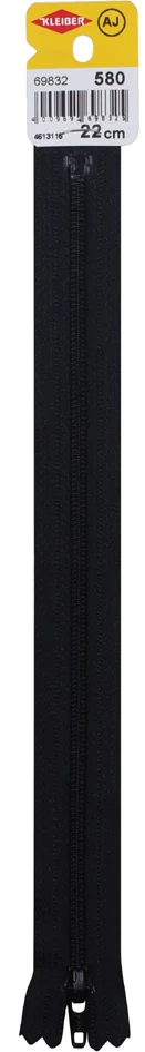 KLEIBER Fermeture zip, plastique, longueur: 300 mm, gris - OEM 69839