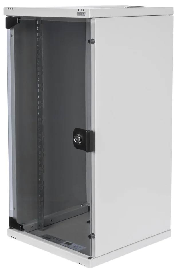 DIGITUS Boîtier mural 10', 12 U, (L)312 x (H)300 mm, gris - OEM DN-10-12U