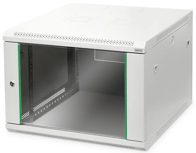 DIGITUS Boîtier mural 19' Dynamic Basic, 7 U, noir - OEM DN-19 07U-6/6-E