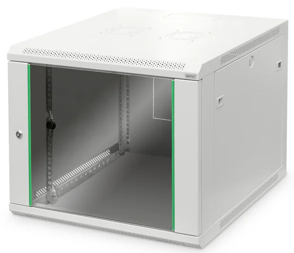 DIGITUS Coffret mural 19' Dynamic Basic, 9 U, gris clair - OEM DN-19 09U-6/6-E