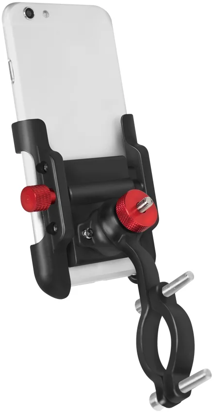 LogiLink Support de smartphone pour vélo, droit, noir/rouge - OEM AA0148