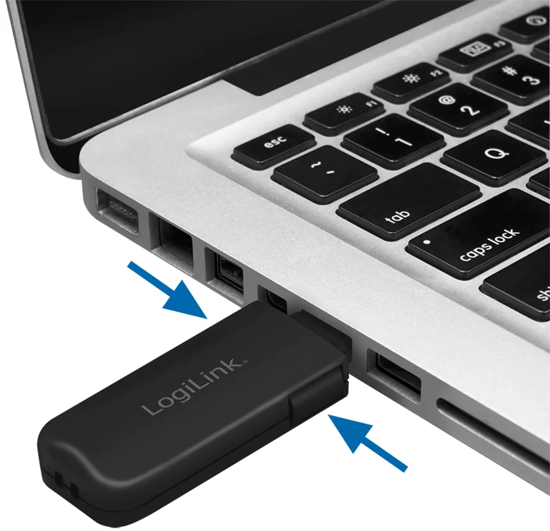 LogiLink Verrou USB de sécurité, 1x clé / 4x verrous - OEM AU0054 – Image 2