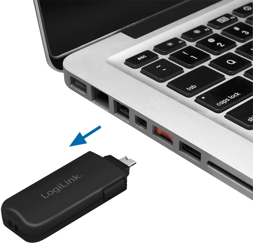 LogiLink Verrou USB de sécurité, 1x clé / 4x verrous - OEM AU0054 – Image 3