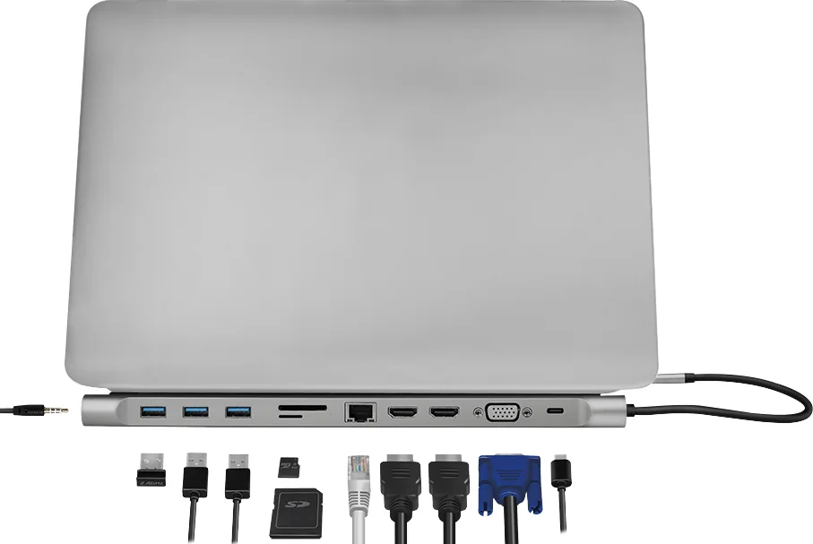 LogiLink Station d'accueil USB 3.2 (Gen 1), USB-C, 11 ports - OEM UA0373 – Image 4