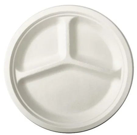 PAPSTAR Assiette an canne à sucre 'pure', rond, 260 mm - OEM 89739