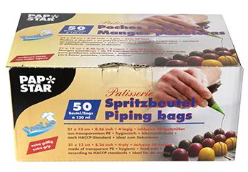 PAPSTAR Poche à dresser en PEBD 'Patisserie', transparent - OEM 87151