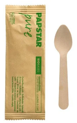 PAPSTAR Cuillère à café en bois 'pure', longueur: 110 mm - OEM 88450