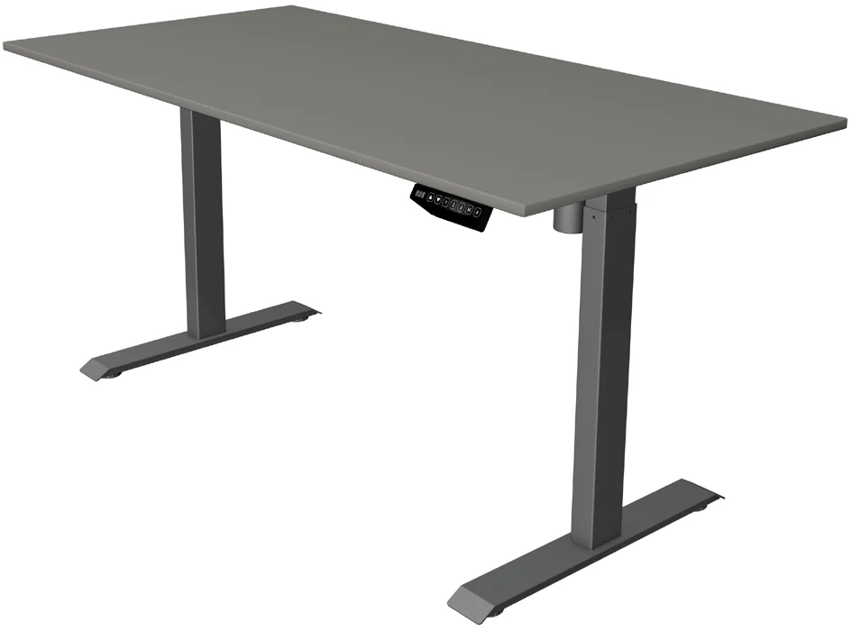 kerkmann Table de bureau assis-debout Move 1, graphite - OEM 10182812 – Image 3