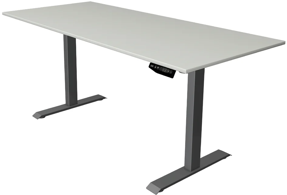 kerkmann Table de bureau assis-debout Move 1, graphite - OEM 10182812 – Image 5