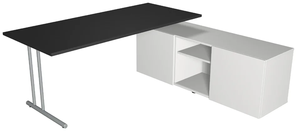 kerkmann Poste de travail complet Start Up, anthracite - OEM 11493413 – Image 4