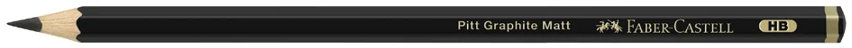 FABER-CASTELL Crayon graphite PITT GRAPHITE Matt, dureté 8B - OEM 115208