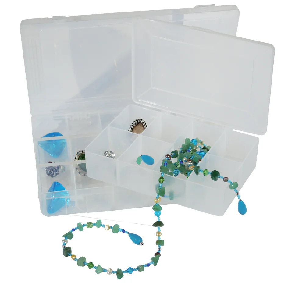 KLEIBER Boîte de rangement, 15 compartiments, transparent - OEM 70071