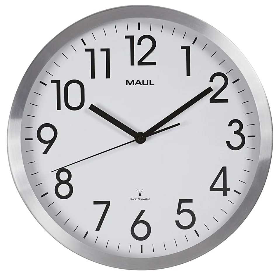 MAUL Horloge murale radio pilotée MAULmove, diamètre: 400 mm - OEM 9063108