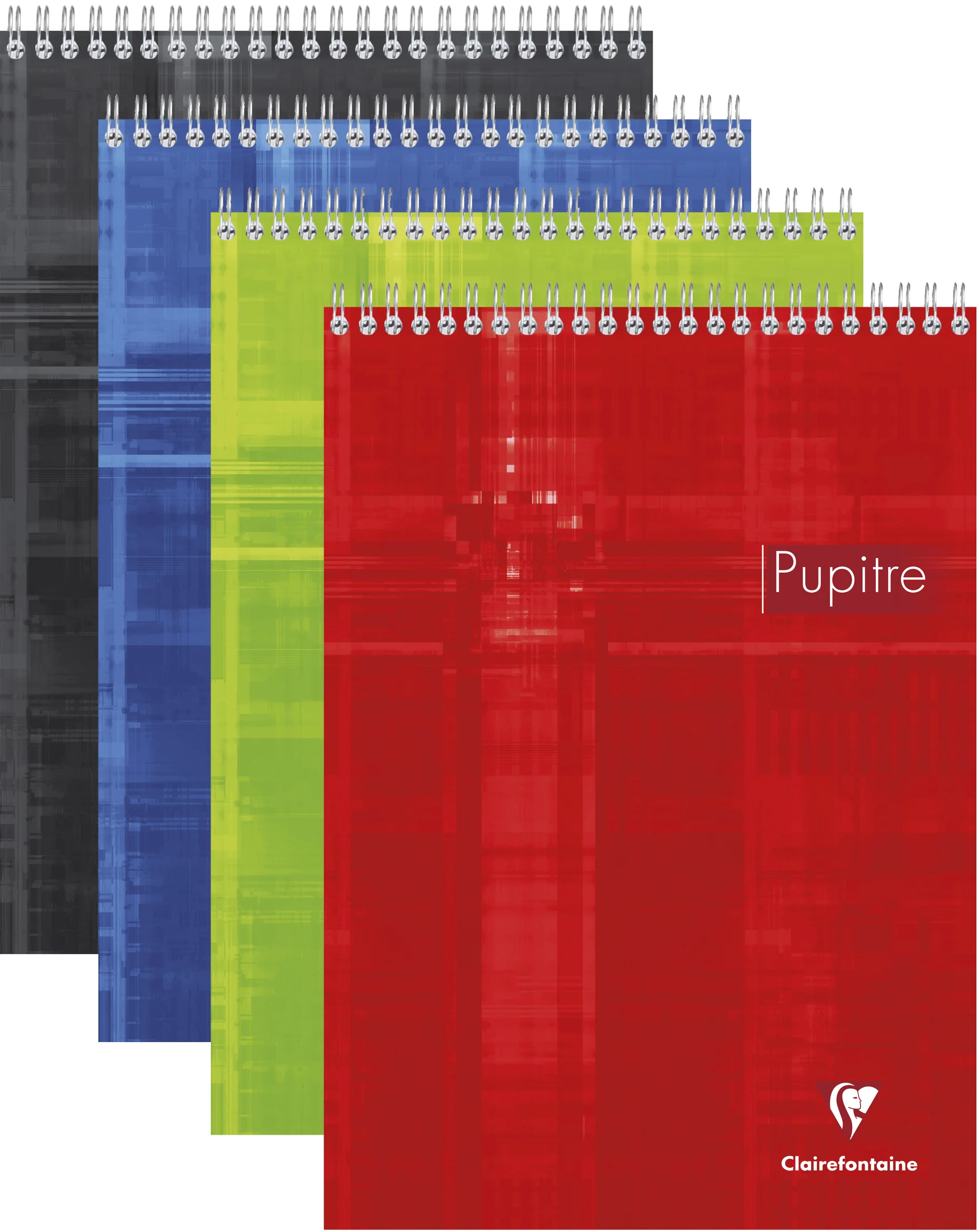 Clairefontaine Bloc reliure intégrale Pupitre, A4, quadrillé - lot de 5 - OEM 8152C