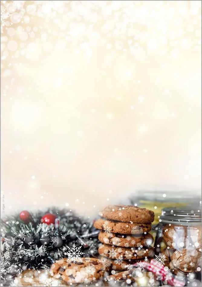 sigel Papier à motif de Noël 'Winter Smell', parfumé, A4 - OEM DP304