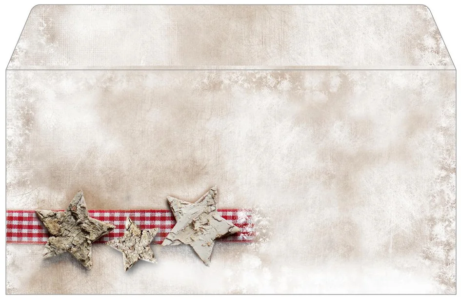 Sigel papier Enveloppe à motif de Noël 'Cozy Christmas Watercolor' - OEM DU601