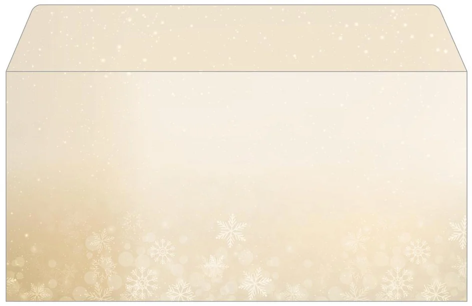 sigel Enveloppe à motif de Noël 'Rustic White', DL - OEM DU673 – Image 7