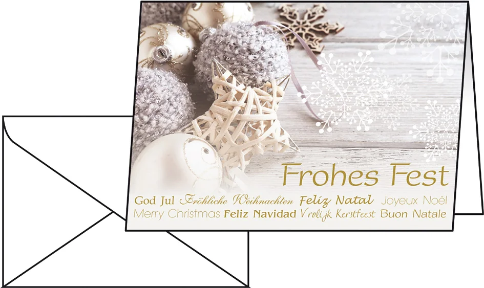 sigel Carte de Noël 'Christmas Feeling', A6 (A5) - OEM DS034