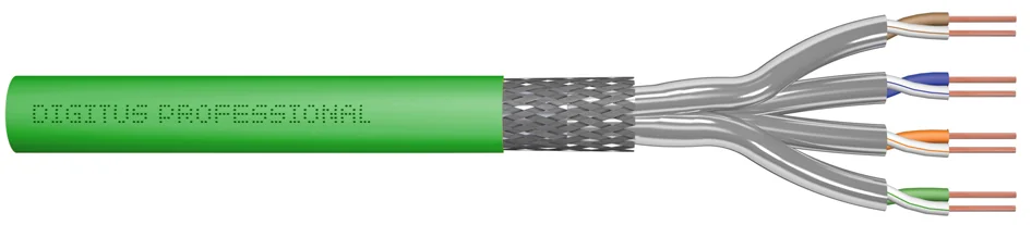 DIGITUS Câble d'installation Cat.8.2, 500 m, Simplex, Dca - OEM DK-1843-VH-5