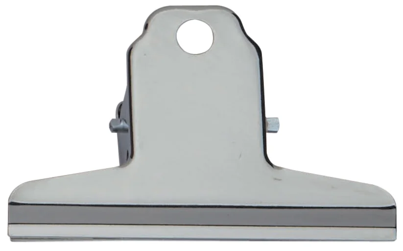 MAUL Pince-lettres en acier, couleur: nickelé, largeur: 75mm - lot de 10 - OEM 2080796