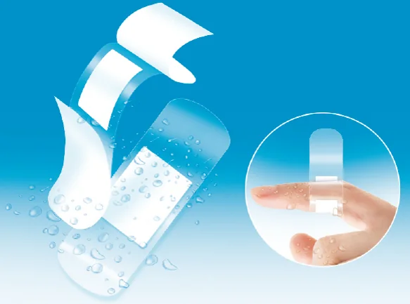 HARO Pansement imperméable, transparent, pack de 10 - OEM 10005