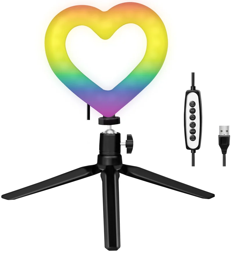LogiLink Trépied LED avec coeur avec contrôle de l'éclairage - OEM AA0155 – Image 3