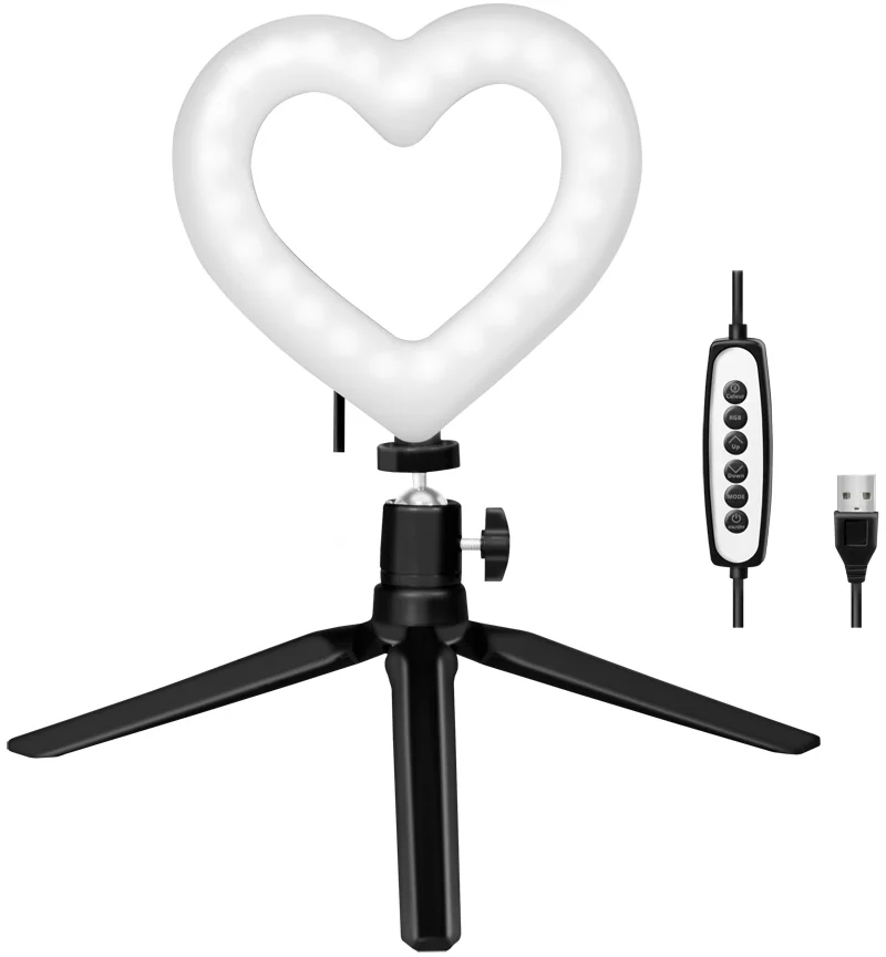 LogiLink Trépied LED avec coeur avec contrôle de l'éclairage - OEM AA0155 – Image 8