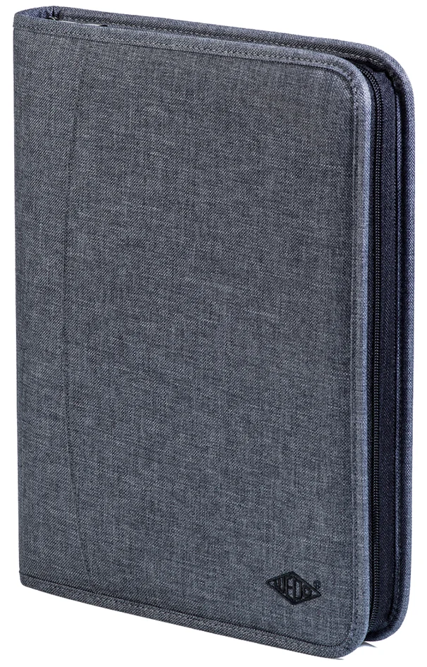 WEDO Serviette-classeur COLLEGE, A4, polyester, gris chiné - OEM 58 354412