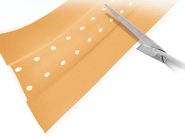 HARO Pansement textile, 500 mm x 60 mm, beige - OEM 10000